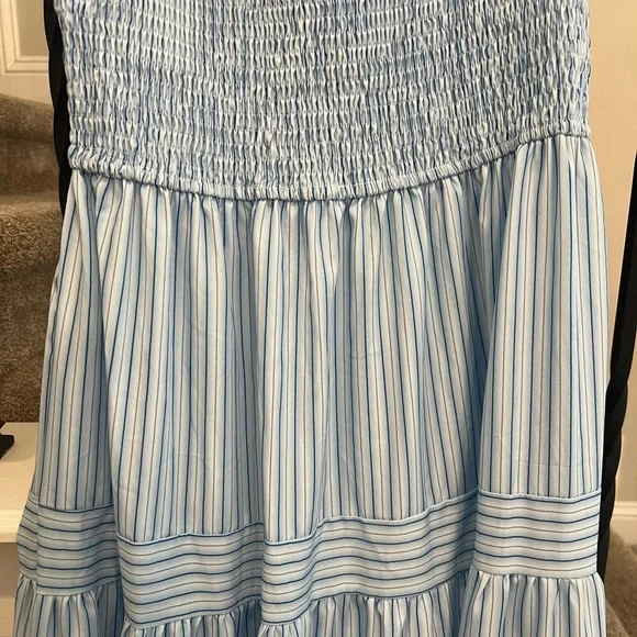 NWT Commense Striped Maxi Dress-Size XL - Picture 7 of 11